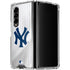 MLB New York Yankees Home Jersey Galaxy Z Fold4 5G Clear Case